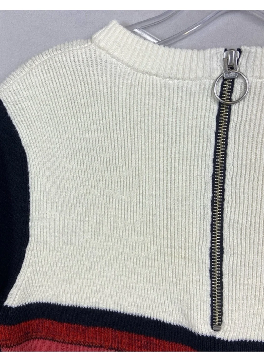 Free People colorblock sweater dress